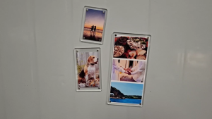 Printing View - Acrylic Magnetic Photo Frame Transparent Design