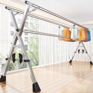Extendable Stainless Steel Clothes Drying Rack
