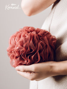 KRRAMEL | Soft Bubbling Caramel Bath Flower