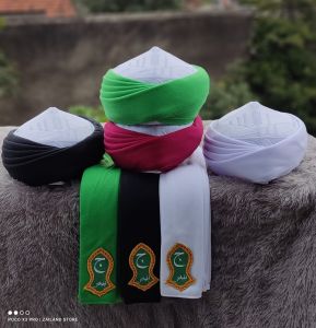 Peci sorban imamah 5 Tingkat Lipatan perman langsung pakai peci udeng motif terompah nabi dewasa dan anak terlaris murah (COD)