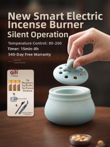 Timed Adjustable Temperature Smokeless Electronic Aroma Diffuser