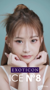 SOFTLENS MISS ICE BY EXOTICON NORMAL & MINUS (-0.50 SD - 6.00) MADE IN KOREA BY EXOTICON DIA 14.5MM