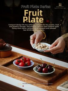 JIXIANSHENG | Elegant Ceramic Serving Tray
