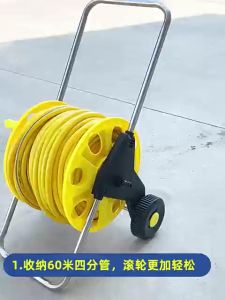 10M/15M/20M/30M/35M/50M Heavy duty Hose Reel Set Trolley type Water pipe Holder Hose Roller Car Washing Home Cleaning Garden irrigation