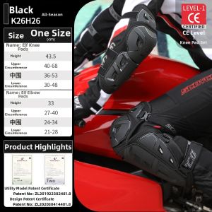 Scoyco | Warmth All-Season Motorcycle Protective Gear for Knee and Elbow