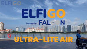 Falcon Ultra-Lite Air Motorised Electric Wheelchair (12 kg)