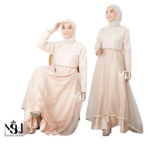 Gaun Kondangan Mewah & Gamis Modern Terbaru: Baju Muslim Dress Remaja 2025