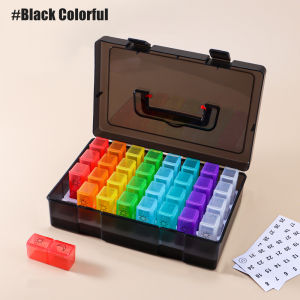 Monthly Pill Organizer 2 Times A Day One Month Pills Box AM PM 30 Day Pill Case To Hold Vitamin and Travel Medicine Organizer