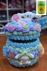 งาน DIY เคสยาดมสมุนไพรหงษ์ไทย (40 กรัม) (25 กรัม) ยาดมสมุนไพรตราวังว่าน (8 กรัม) ยาดมแท่ง งานเรซิ่นน่ารักๆ ทำจากวิปครีมปลอม พร้อมส่ง