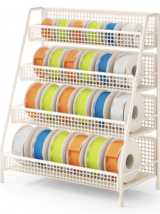 MINGZHIYIFAN | Floor-standing Ribbon Storage Rack Iron Art