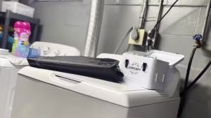 Washing Machine Cover for Top Load MachineWashers/Dryers Cover with Zipper Thickened Fabric (W29in D28in H40in)