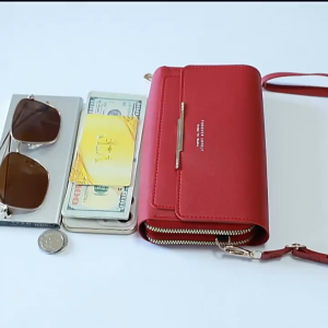 Beg Galas Kasual Dompet Bergaya Gaya Korea Beg Klac Wanita Dengan Pelbagai Slot kad Beg Telefon Bimbit Berkapasiti Besar