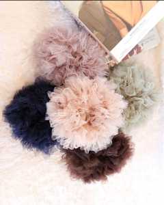 Promo murah Cepol Hijab Premium Scrunchie Jumbo Medium Scrunchie Bahan tule Premium