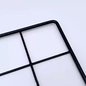 Heavy Duty Makapal Steel mat Coated Thick Screen Hanging  Divider black color for home improvement