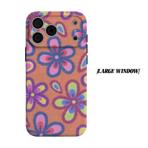 BILIBILI | Crayola Retro Bloom Phone Case for iPhone 18 17 16 15 14 13 12 11 Air Pro Max Plus Double-layer Cover