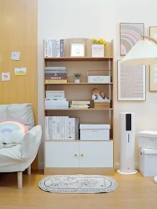 ชุย วางหนังสือ ผู้ชาย ชั้นวางของ ชั้นวางหนังสือไม้ ชั้นวางของอเนกประสงค์ ชั้นวางของ ชั้นวางหนังสือ ตู้โชว์