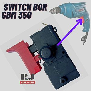 Bosch GBM 350 Switch Saklar Skakel Spare Part Bor 10mm GBM350