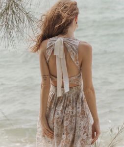 P014-016 PIMNADACLOSET - Sleeveless Sweetie Dress