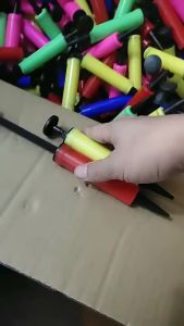 Bevavar Pompa Balon Tangan Mini Manual Warna Warni Pompa