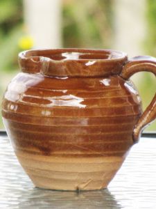 ชุดกาน้ำชาเซรามิกจีนทำมือ สำหรับใช้ในบ้าน ชุดชงชาเซน กังฟูชา ถ้วยชาดินเผาหนาสำหรับดื่มชา