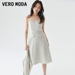 Vero Moda | Off-Shoulder High-Waisted Strap Dress