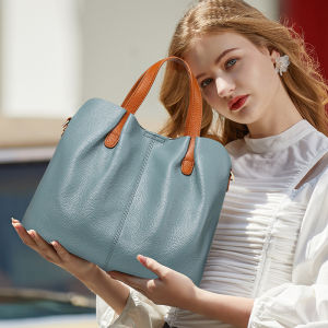 Túi Xách Nữ Da Thật 100% Cao Cấp Thiết Kế Sang Trọng Dung Tích Lớn Đeo Chéo Đeo Vai Thời Trang Có Khóa Kéo