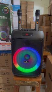 Speaker High Power 777 Plus Portable Bluetooth 12 Inch + Mic Wireless