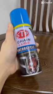 STP CHAIN LUBE RANTAI MINYAK SPRAY MOTORSIKAL EX5 LC135 Y15 RS150R BERSAMA DENGAN BERUSH
