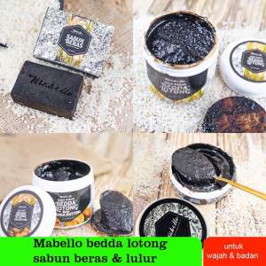 Mabello Lulur Badan Bedda Lotong Original 100% Memutihkan dan Mencerahkan BPOM
