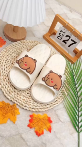 รองเท้าแตะน่ารักๆ รองเท้าแตะแฟชั่นใส่สบายเท้า รองเท้าแตะน่ารักๆ ลายน้องการ์ตูนน่ารักๆ ทรงสวย ราคาถูก