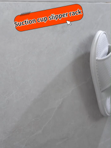 MEIDOO Bathroom slippers rack Storage rack Wall mounted wall storage rack Adsorption installation