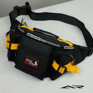 Tas Selempang Pria Anti Air Tactical Bag Polo Prostar Waistbag Waterproof Multi Fungsi