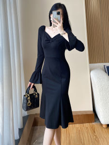 SUYE | Elegant Slim Fit Fish Tail Dress