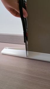 HCCM Door Silicone Rubber Strip Self Adhesive Backing Seal for Window Door Gap Anti Noise Door