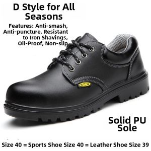 SENNUOKE | Non-slip Waterproof Crush-resistant Puncture-proof Anti-static Safety Shoes
