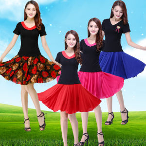 Ruizhijzg Ready Stock Big Size Plus Women Anti Skirts for Half Body Swing & Square Dance