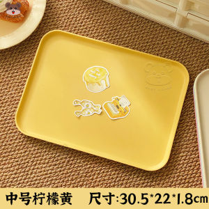 Đĩa Đựng Đồ Hình Vuông Dopamine INS Đồ Ăn Uống Cho Trẻ Em Nhà Hàng Đĩa Đựng Cốc Trà Đĩa Đựng Đồ Dùng Ăn Uống Cho Khách Sạn