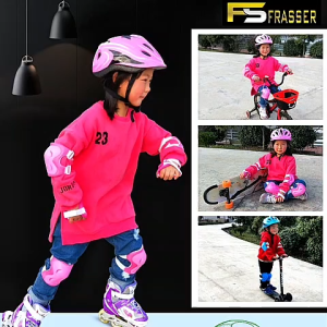 Frasser Deker Sepatu Roda / Deker Skateboard / Deker Inline Skate / Pelindung Lutut Siku SKBPR 01