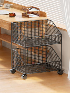 LINJIAXIAOZI | Portable Kids Easy Floor Storage Bookshelf