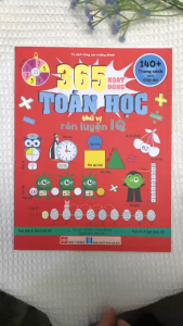 Sách - 365 Hoạt Động Toán Học Thú Vị Rèn Luyện IQ - Dành Cho Bé Từ 6 Đến 9 Tuổi - Đinh Tị