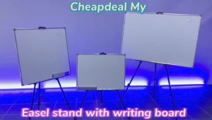 Aluminum menu Stand Aluminum easel stand with whiteboard magnetic NORMAL FRAME & BLACK FRAME 1.5x2 2x2 2x3 school office home tuition classroom shop