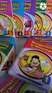 BUKU MENGGUNTING dan MENTEMPEL UNTUK ANAK-ANAK PAUD/TK dan SD
