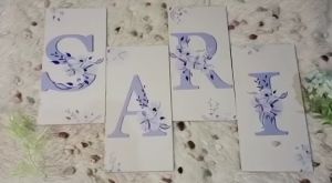 Hiasan Dinding Huruf Kamar Tidur Alphabet Pajangan Rumah Wall Decor Dekorasi - SARI