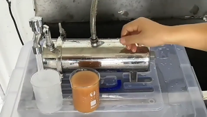 Refill Air Ultrafiltrasi PVDF Membran Isi Ulang Filter Penjernih Air Kotor PVDF 1000L 2000LpH