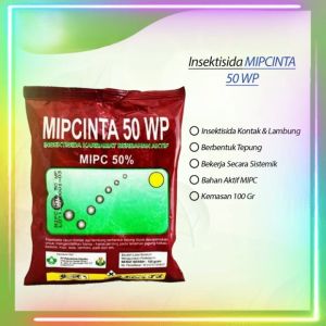 MIPCINTA 50 WP 500Gr - Insektisida Pencegah dan Pembasmi Hama pada Tanaman
