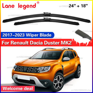 For Renault Dacia Duster MK2 2017-2023 2018 2019 2020 2021 2022 Wiper Front Wiper Blades Windshield Windscreen Window 24"+18"