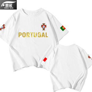 DINGSHA | CR7 & Portugal Team T-Shirt Cotton Customizable