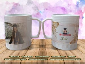 MUG CUSTOM- MUG UNIK - MUG BEER - KADO ULANG TAHUN-KADO PERNIKAHAN