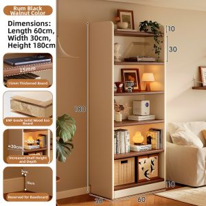 Eco Wood Storage Cabinet Bookshelf