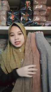 PROMO Hijab instan Katbol Laser Cut - jilbab Bergo YUMNA Bahan jersey Jaguard Katbol Ukuran Standart